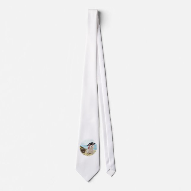 Pirate Westie Tie (Front)