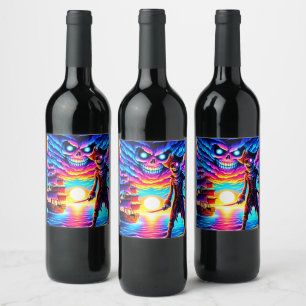 Pirate Wine Label