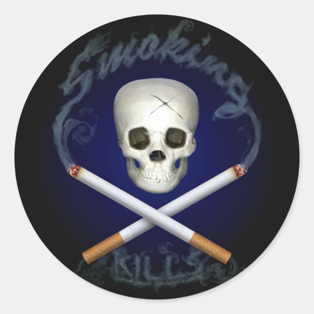 Pirate With A Cause Classic Round Sticker (Front)