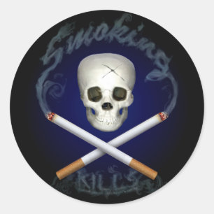 Pirate With A Cause Classic Round Sticker