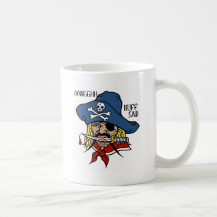 PIRATE WITH DAGGER...ARGH NUFF SAID TATTOO PRINT COFFEE MUG