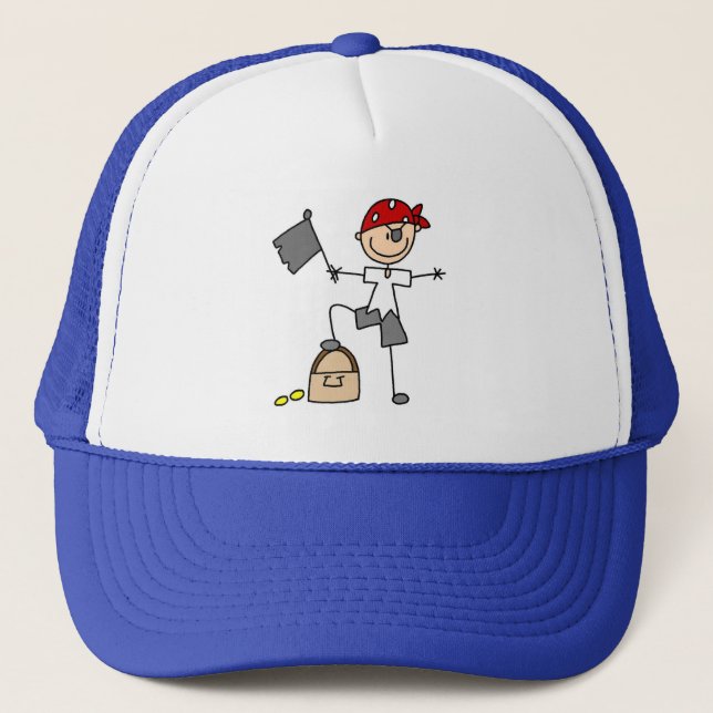 Pirate With Treasure Hat (Front)