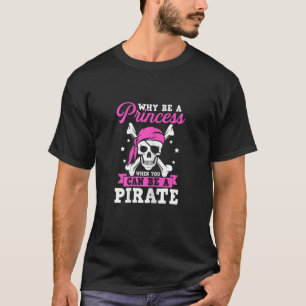 Pirate Women Jolly Roger Girls Freebooter 2 T-Shirt