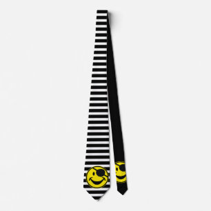 Pirate yellow & stripes + your back & idea tie