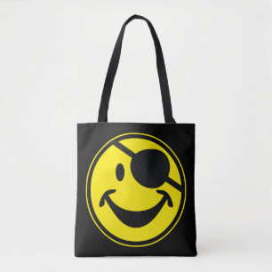 Pirate yellow + your backg. & ideas tote bag