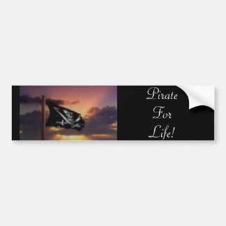 PirateForLife! Bumper Sticker
