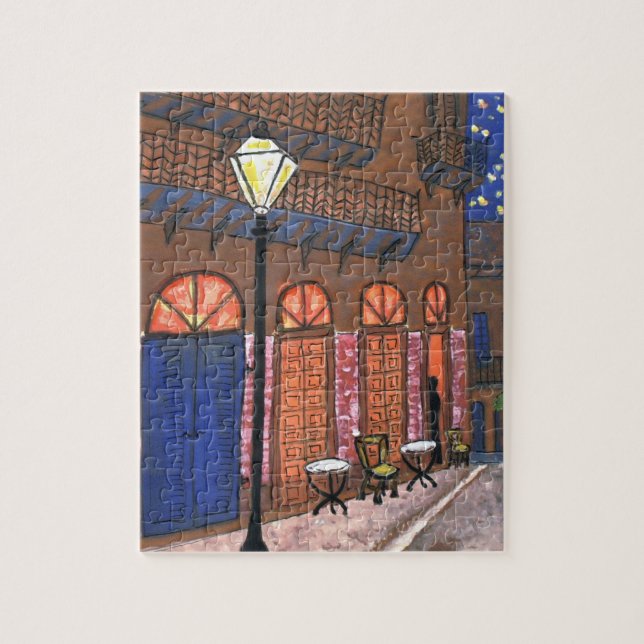Pirates Alley Cafe Jigsaw Puzzle (Vertical)