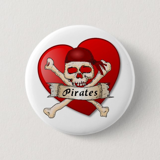 Pirates at heart badge (Front)