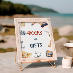 Pirates Baby Shower Books And Gifts Sign