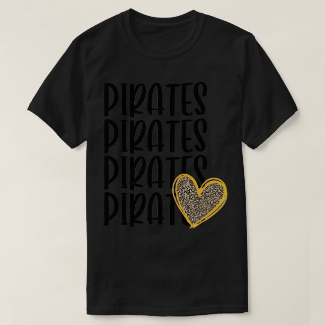 Pirates Baseball Pirates  7 T-Shirt (Design Front)