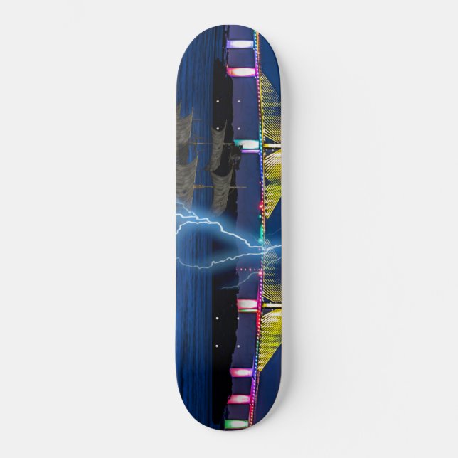 Pirates Bay  Skateboard (Front)