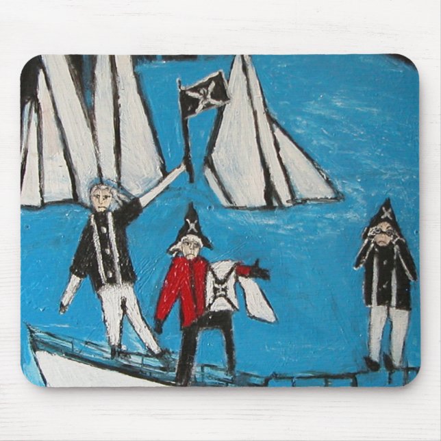 PIRATES BLUES MOUSE PAD (Front)
