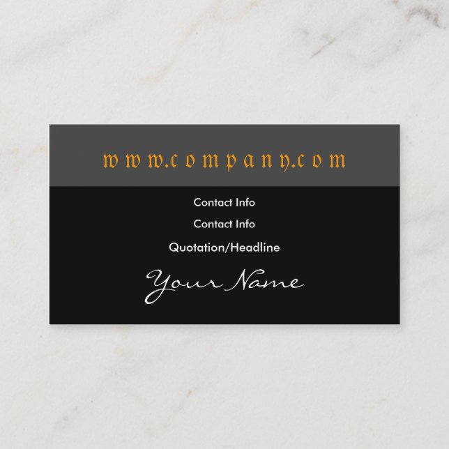 Pirates Business Card (Front)
