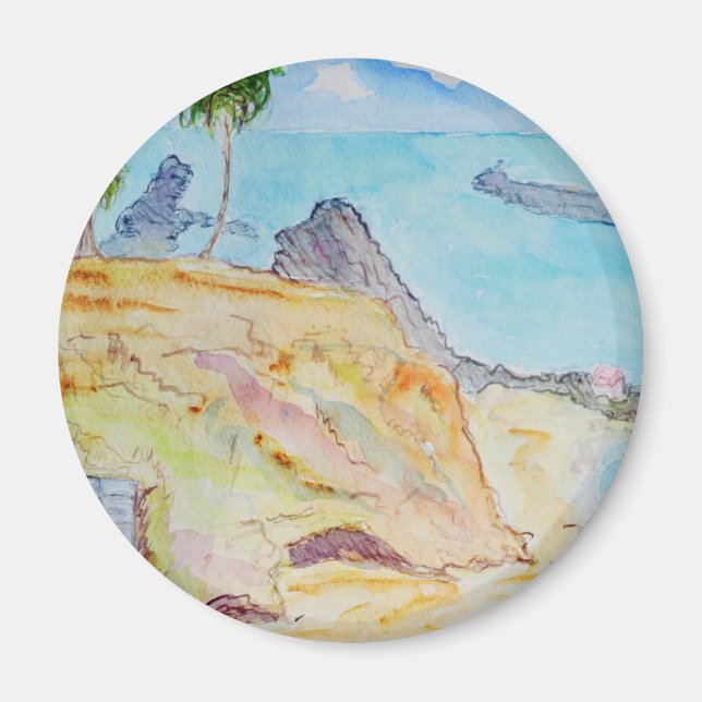 Pirate's Cove-Corona del Mar, CA Magnet (Front)