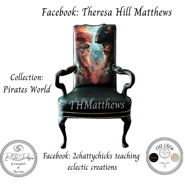 Pirates in a Duel Decoupage Tissue Paper (Creator Uploaded)