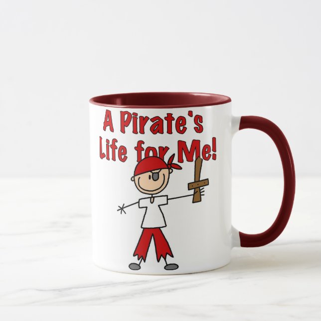 Pirate's Life for Me Mug (Right)