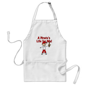 Pirate's Life for Me Tshirts and Gifts Standard Apron