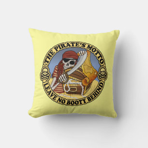 Pirate's Motto Cushion