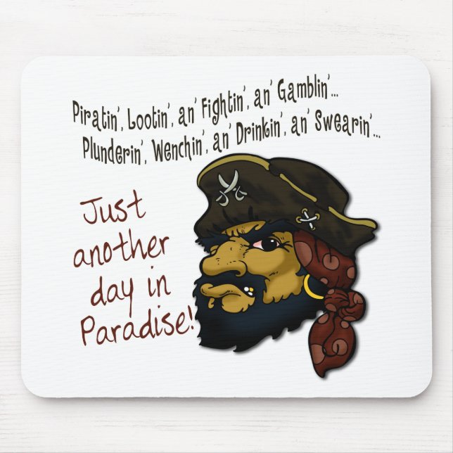 Pirates! Mouse Pad (Front)