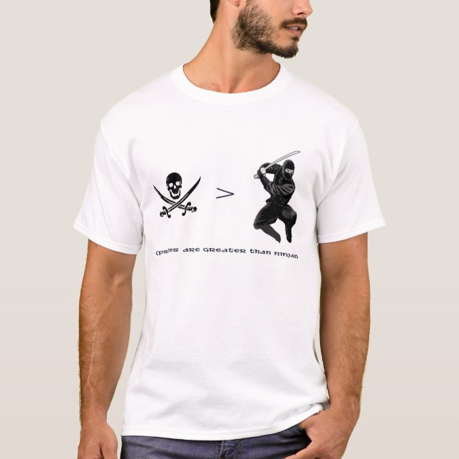 pirates-ninjas T-Shirt (Front)