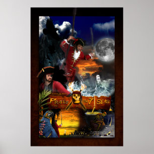 "Pirates of the 7 Seas" Poster
