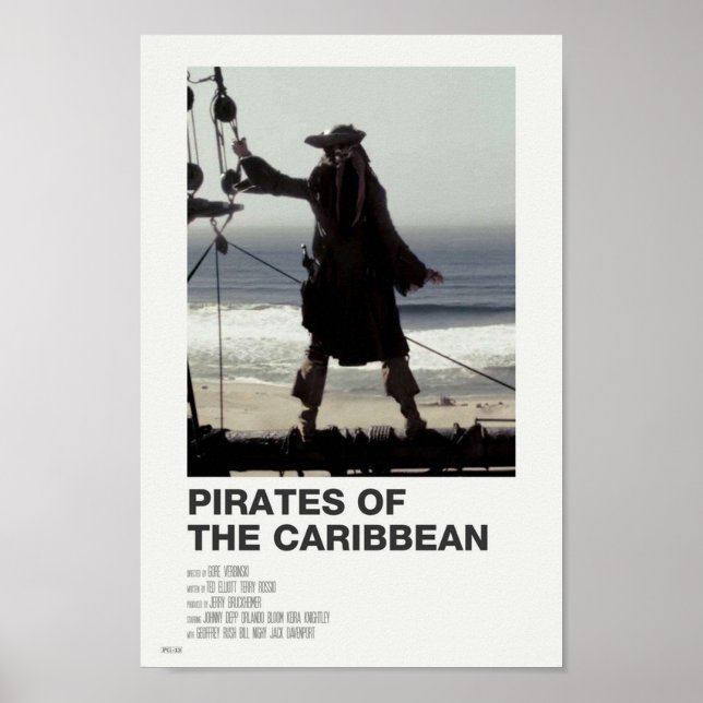 pirates of the caribbean ivory poster (Front)