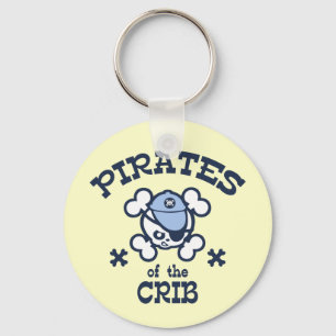 Pirates of the Crib Key Ring