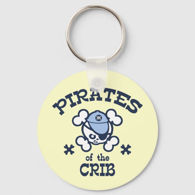 Pirates of the Crib Key Ring (Front)