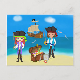 Pirates of the Hinterland Postcard