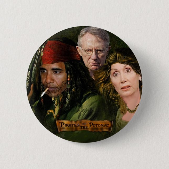 Pirates_of_the_Potomac 6 Cm Round Badge (Front)