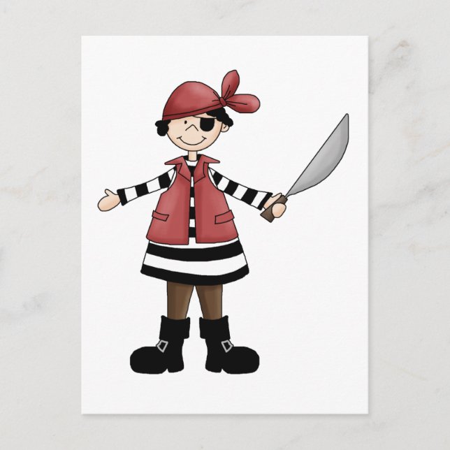 Pirates · Pirate #2 Postcard (Front)