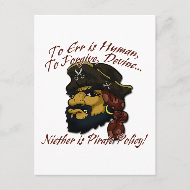 Pirates! Postcard (Front)
