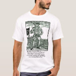 Pirate's Realm- Black Bart T-Shirt<br><div class="desc">Bartholomew Roberts,  "Black Bart" encouraged prayer and forbid drinking and gambling.</div>