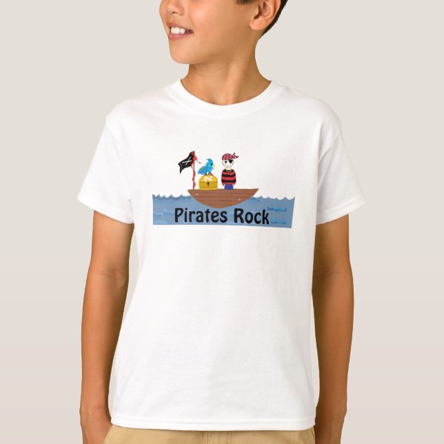 Pirates Rock T-Shirt (Front)