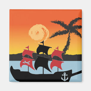 Pirates Ship Magnet