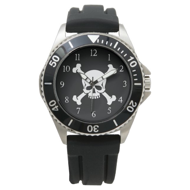 Pirate's Skull and Crossbones Watch (Front)