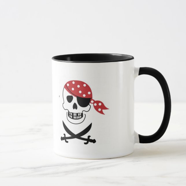 Pirates Skull Mug (Right)
