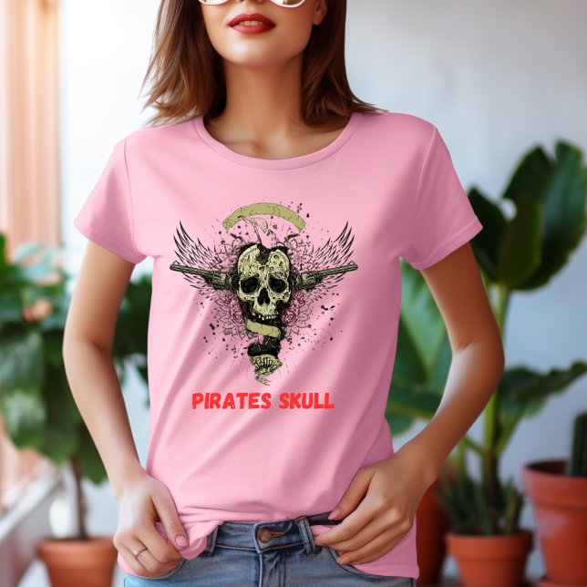 Pirates Skull T-Shirt (Creator Uploaded)