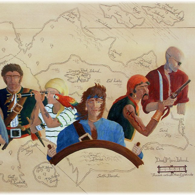 "Pirates!" Thank You Card (Creator Uploaded)