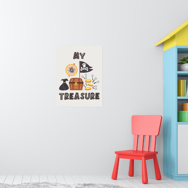 Pirate's Treasure Chest Poster (Nursery 1)