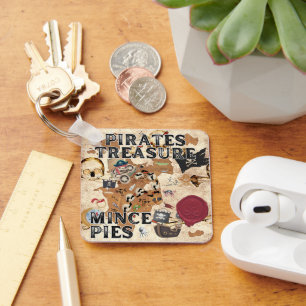 Pirates Treasure - Mince Pies Key Ring