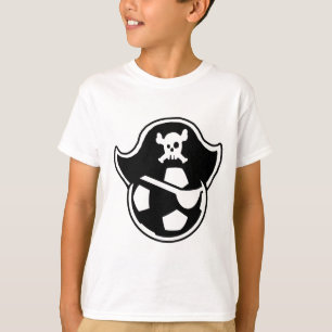 Pirates Youth Soccer Team or Club Logo T-Shirt