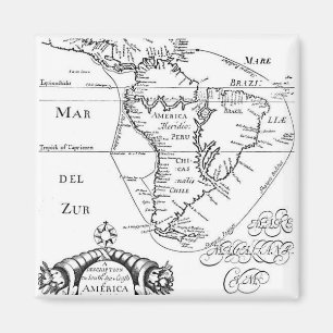 PirateTreasure Map Magnet