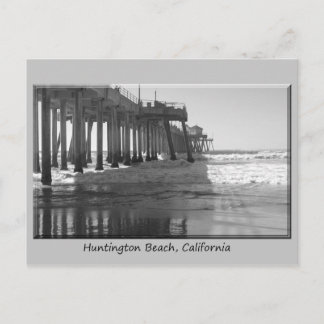 Pire blk wh grey border postcard