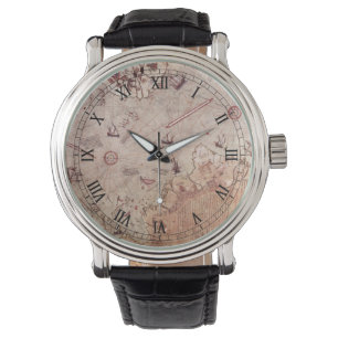Piri Reis Old World Map Watch