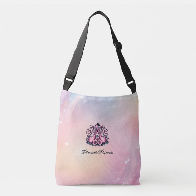 Pirouette Princess Crossbody Bag (Front)