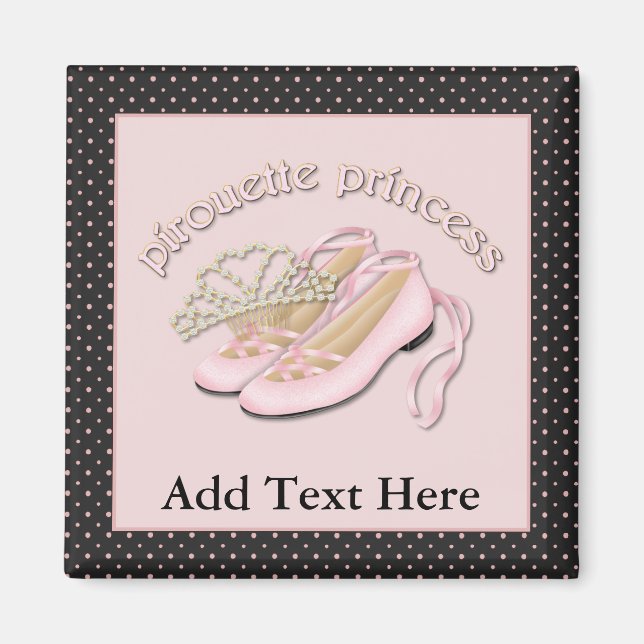 Pirouette Princess Magnet (Front)