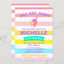 Pirouette Rainbow Ballerina Gymnastics Birthday