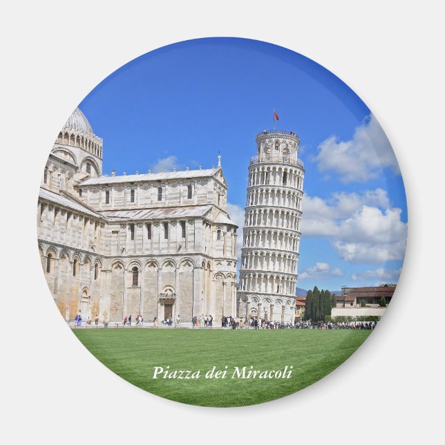 Pisa leaning tower magnet (Front)
