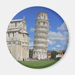 Pisa leaning tower magnet